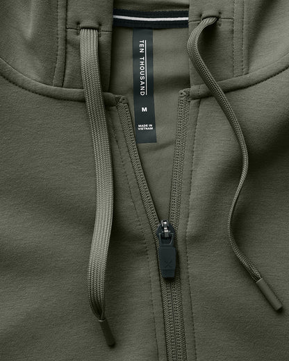 Midweight Tech Full Zip Hoodie